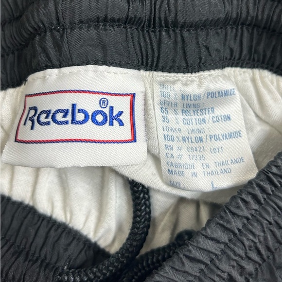 Y2K Reebok Tracksuit L 90's Retro Parachute Windbreaker Joggers - Picture 11 of 15